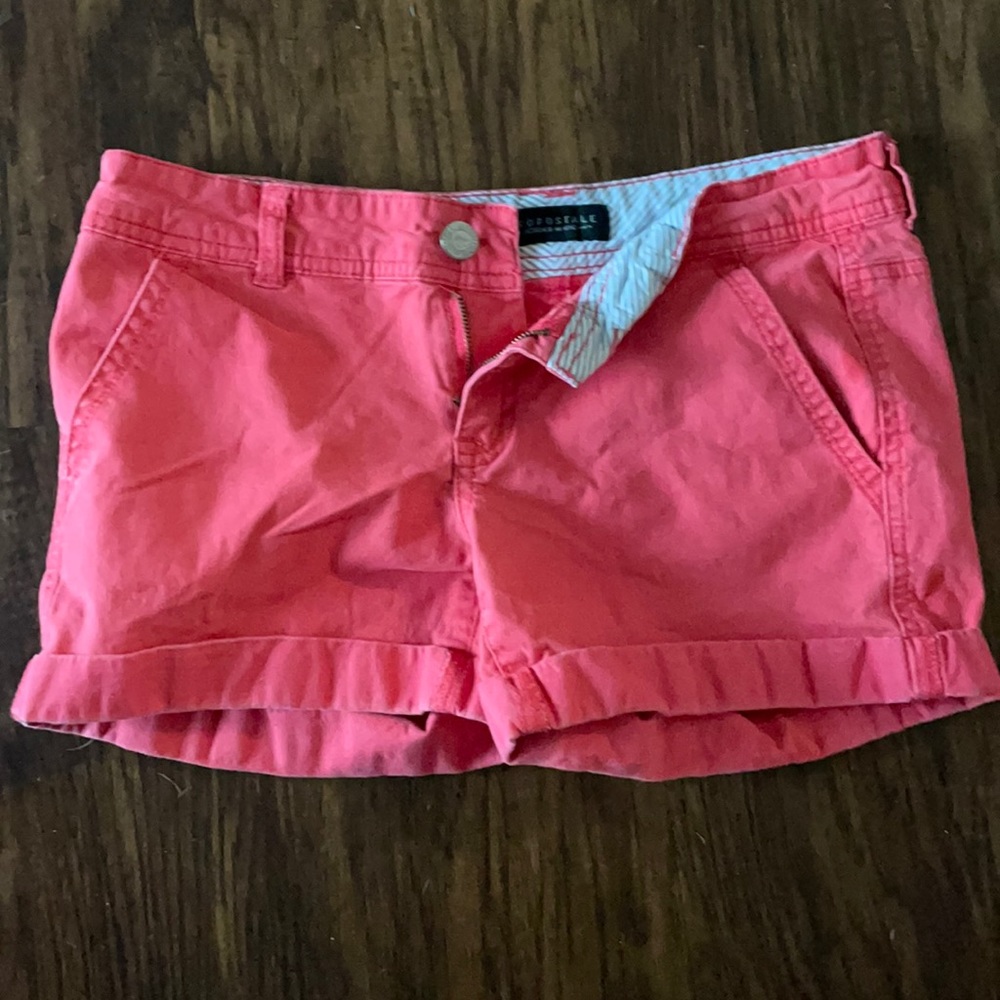 Coral Aéropostale shorts